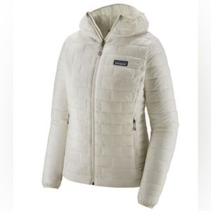 Patagonia Nano Puff White Jacket (Small)